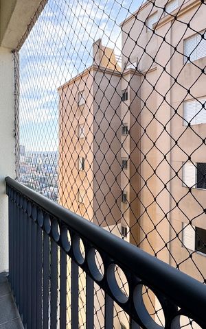 Apartamento para alugar com 54m², 2 quartos e 1 vaga Apartamento para alugar com 54m², 2 quartos e 1 vagaSacada