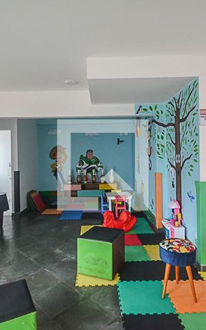 Apartamento para alugar com 54m², 2 quartos e 1 vaga Apartamento para alugar com 54m², 2 quartos e 1 vagaÁrea comum - Brinquedoteca
