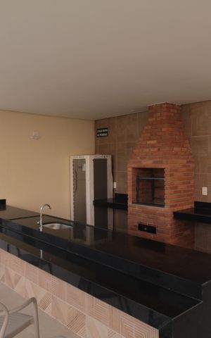 Apartamento à venda com 45m², 2 quartos e 1 vagaÁrea Gourmet