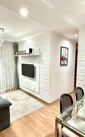 Apartamento à venda com 55m², 3 quartos e 1 vaga Apartamento à venda com 55m², 3 quartos e 1 vagaSala