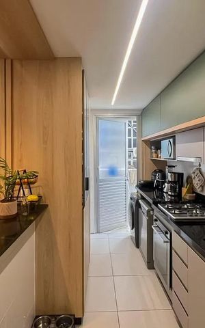 Apartamento para alugar com 71m², 3 quartos e 2 vagas Apartamento para alugar com 71m², 3 quartos e 2 vagasCozinha