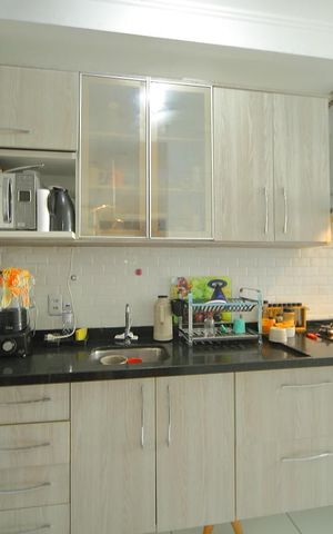 Apartamento à venda com 81m², 2 quartos e 1 vagaCozinha 