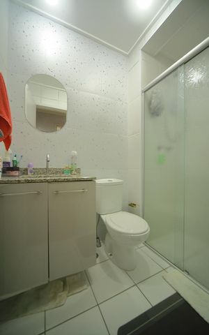 Apartamento à venda com 81m², 2 quartos e 1 vagaBanheiro Social 