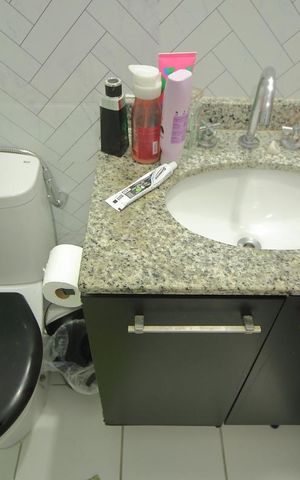 Apartamento à venda com 81m², 2 quartos e 1 vagaBanheiro da Suíte 
