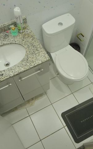 Apartamento à venda com 81m², 2 quartos e 1 vagaBanheiro Social 