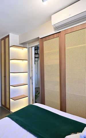 Apartamento para alugar com 90m², 1 quarto e 2 vagasSuíte