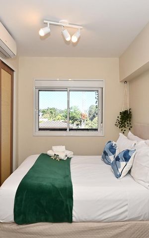 Apartamento para alugar com 90m², 1 quarto e 2 vagasSuíte