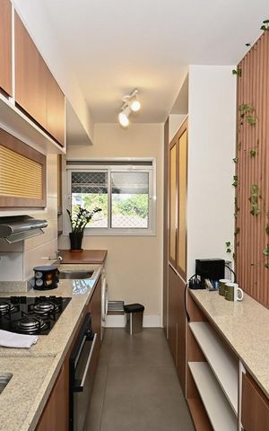 Apartamento para alugar com 90m², 1 quarto e 2 vagasCozinha