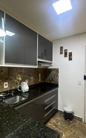Apartamento à venda com 26m², 1 quarto e 1 vagaCozinha
