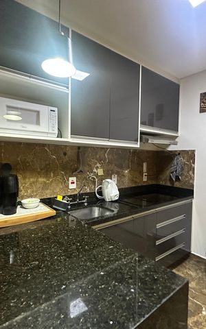 Apartamento à venda com 26m², 1 quarto e 1 vagaCozinha