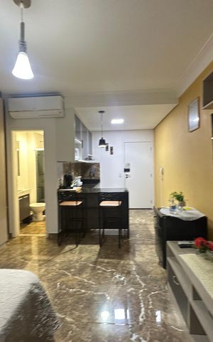 Apartamento à venda com 26m², 1 quarto e 1 vagaSala/Quarto