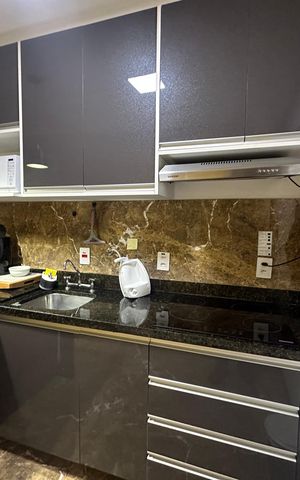 Apartamento à venda com 26m², 1 quarto e 1 vagaCozinha