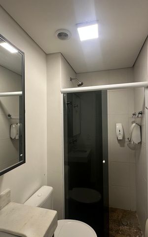 Apartamento à venda com 26m², 1 quarto e 1 vagaBanheiro