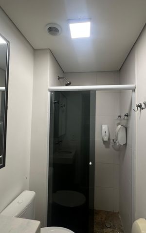 Apartamento à venda com 26m², 1 quarto e 1 vagaBanheiro