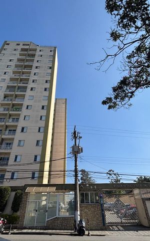 Apartamento à venda com 63m², 3 quartos e 1 vagaFachada e portaria 