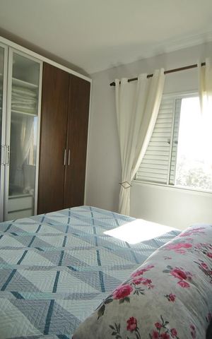 Apartamento à venda com 63m², 3 quartos e 1 vagaQuarto 1 