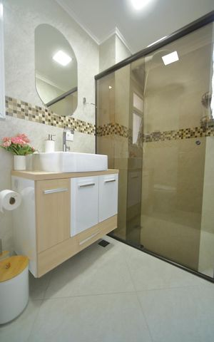 Apartamento à venda com 63m², 3 quartos e 1 vagaBanheiro 