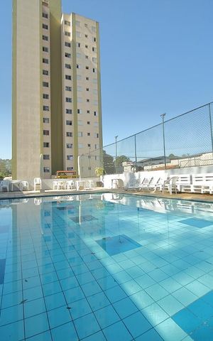 Apartamento à venda com 63m², 3 quartos e 1 vagaÁrea comum - Piscina