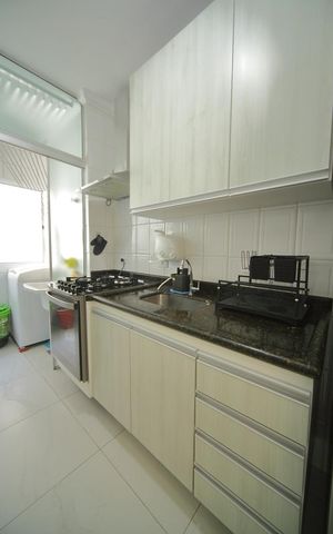 Apartamento à venda com 63m², 3 quartos e 1 vagaCozinha 