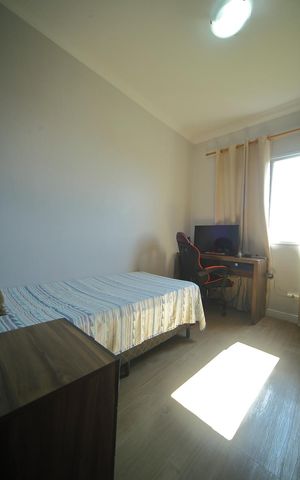 Apartamento à venda com 63m², 3 quartos e 1 vagaQuarto 2 