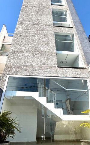 Apartamento à venda com 40m², 2 quartos e sem vaga Apartamento à venda com 40m², 2 quartos e sem vagaFachada