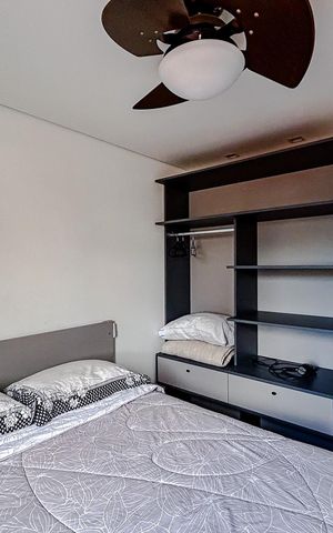 Apartamento para alugar com 32m², 1 quarto e 1 vagaQuarto
