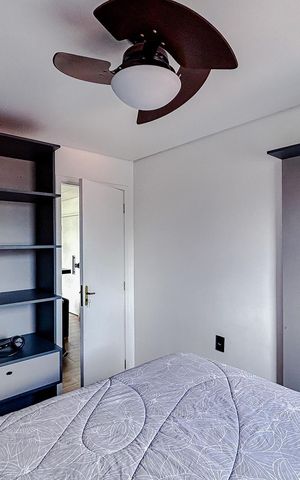 Apartamento para alugar com 32m², 1 quarto e 1 vagaQuarto