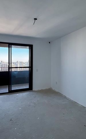 Studio à venda com 26m², 1 quarto e sem vaga