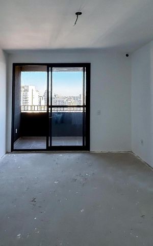 Studio à venda com 26m², 1 quarto e sem vaga