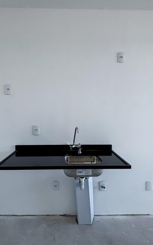 Studio à venda com 26m², 1 quarto e sem vaga