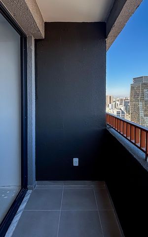 Studio à venda com 26m², 1 quarto e sem vaga