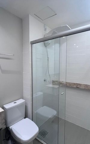 Apartamento à venda com 47m², 2 quartos e 1 vaga Apartamento à venda com 47m², 2 quartos e 1 vagaBanheiro social