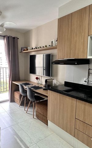 Studio para alugar com 27m², 1 quarto e sem vaga