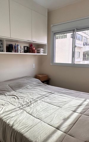 Studio para alugar com 27m², 1 quarto e sem vaga