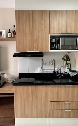 Studio para alugar com 27m², 1 quarto e sem vaga