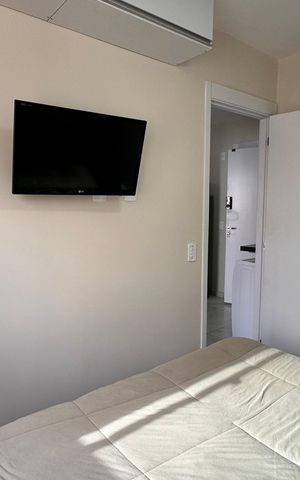 Studio para alugar com 27m², 1 quarto e sem vaga