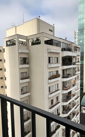 Studio para alugar com 27m², 1 quarto e sem vaga