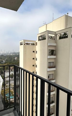 Studio para alugar com 27m², 1 quarto e sem vaga