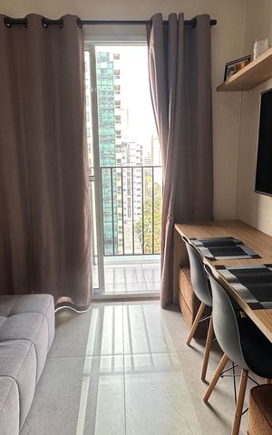 Studio para alugar com 27m², 1 quarto e sem vaga