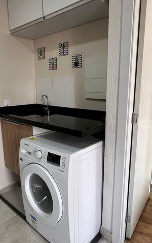 Studio para alugar com 27m², 1 quarto e sem vaga