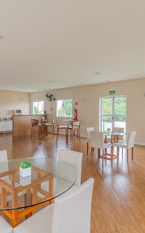 Apartamento para alugar com 44m², 2 quartos e 1 vaga Apartamento para alugar com 44m², 2 quartos e 1 vagaÁrea comum - Salão de festas