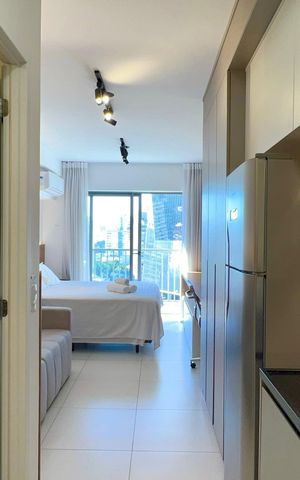 Studio para alugar com 28m², 1 quarto e sem vaga Studio para alugar com 28m², 1 quarto e sem vagaCozinha