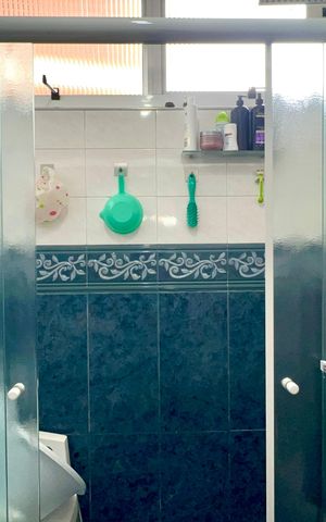 Apartamento à venda com 100m², 3 quartos e 1 vaga Apartamento à venda com 100m², 3 quartos e 1 vagaBanheiro da Suíte