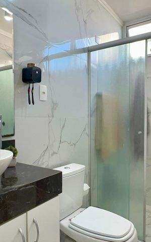Apartamento à venda com 100m², 3 quartos e 1 vaga Apartamento à venda com 100m², 3 quartos e 1 vagaBanheiro