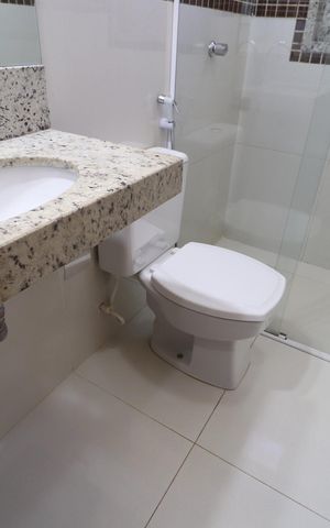 Apartamento para alugar com 62m², 2 quartos e 1 vagaBanheiro do Quarto 2