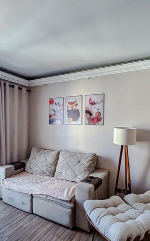 Apartamento à venda com 60m², 2 quartos e 1 vagaSala