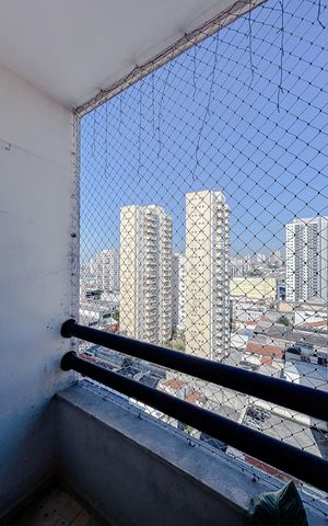 Apartamento à venda com 60m², 2 quartos e 1 vagaVaranda