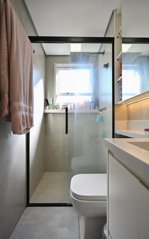 Apartamento à venda com 56m², 2 quartos e 1 vagaBanheiro Suíte 