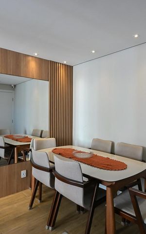 Apartamento à venda com 56m², 2 quartos e 1 vagaSala de Jantar