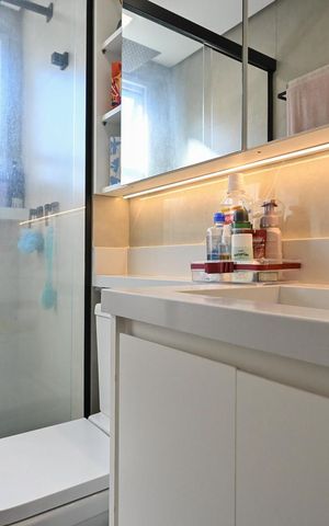 Apartamento à venda com 56m², 2 quartos e 1 vagaBanheiro Suíte 